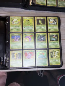 Base Set 100% Complete 102/102 MASTER SET 1996 WOTC Japanese Pokemon Cards - Image 1