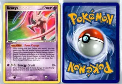 Pokemon Card - Deoxys Deoxys 17/107 Rare - Vintage HP - Image 3