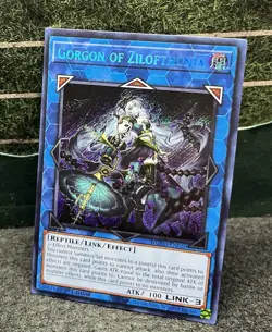 Gorgon of Zilofthonia Duelist's Advance DUAD-EN050 1st Edition Secret Rare TCG - Image 5