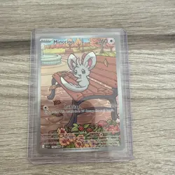 Minccino 152/086 Black Bolt Illustration Rare Pokemon TCG English NM - Image 1