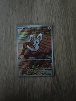 Minccino 152/086 Black Bolt Illustration Rare Pokemon TCG English NM - Image 1