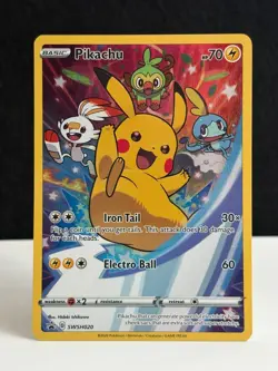 Pikachu SWSH020 SWSH: Sword & Shield Promo Cards Holo LP English - Image 1