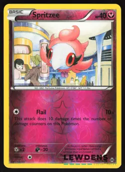 Spritzee - 105/162 - Common Reverse Holo - BREAKthrough - Pokemon Card - Image 1