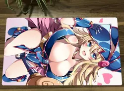 YuGiOh Dark Magician Girl TCG Game Mat CCG Playmat Anti-slip Mouse Pad 60x35cm - Image 1