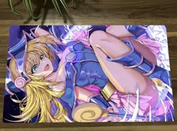 YuGiOh Dark Magician Girl TCG Game Mat CCG Playmat Anti-slip Mouse Pad 60x35cm - Image 1