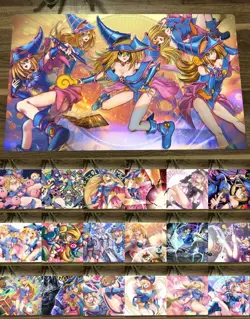 YuGiOh Dark Magician Girl TCG Game Mat CCG Playmat Anti-slip Mouse Pad 60x35cm - Image 5