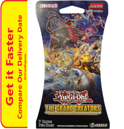 4 x YU-GI-OH! TCG The Grand Creators Sealed Blister Booster Pack Yugioh NEW - Image 1