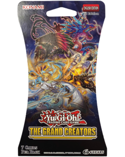4 x YU-GI-OH! TCG The Grand Creators Sealed Blister Booster Pack Yugioh NEW - Image 2