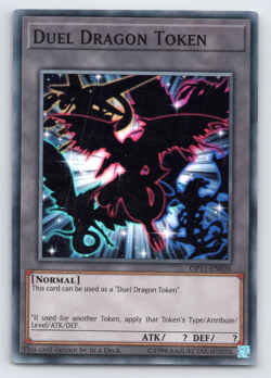 Duel Dragon Token - OP11-EN026 - Super Rare Yugioh - Image 1