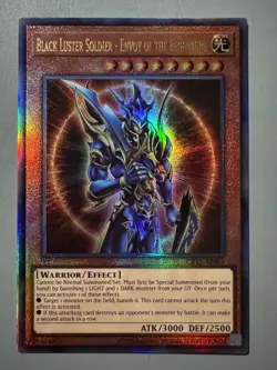YUGIOH BLACK LUSTER SOLDIER - ENVOY OF THE BEGINNING ASIA ENGLISH CR12 ULTIMATE - Image 1