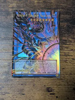 YuGiOh! Magician of Dark Chaos - Black Chaos (Extended Art) CORI-EN027 1st Ed NM - Image 1