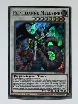 Reptilianne Melusine - BODE-EN043 - Super Rare - 1st Edition - Yugioh - Image 1