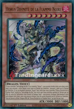 Yu-Gi-Oh! Horus Divinite de la Flamme Noire : UR MP25-FR158 - Image 1
