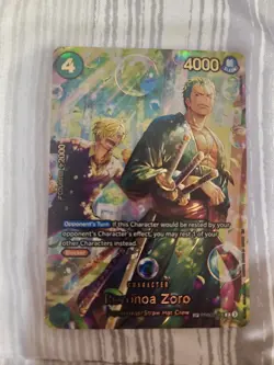 Roronoa Zoro SP PRB02-006 The Azure Sea’s Seven OP14 Bubble Zoro NM - Image 1