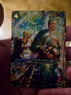 Roronoa Zoro SP PRB02-006 The Azure Sea’s Seven OP14 Bubble Zoro NM - Image 4