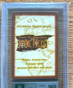 ARS 9 One Piece Carddass Hyper Battle Luffy S57 Holo Straw Hat Crew 2000 PSA - Image 5