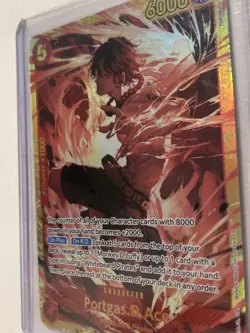 Portgas D. Ace SEC OP16-118 by One Piece The Time of Battle English - Image 3