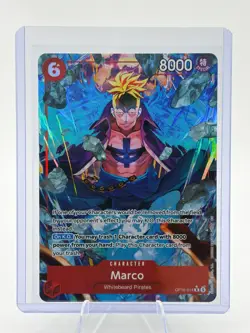 Marco OP16-014 One Piece Secret Rare Alt Art - Image 1