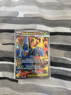 Pokemon TCG Mega-Heracross-EX Holo Rare - Image 1