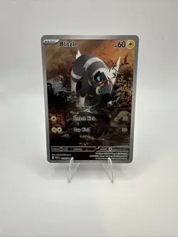 The Pokemon Company Pokemon TCG Blitzle 114/086 Sv White Flare Illus Rare Holo - Image 1