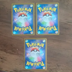 2023 Pokemon 151 Squirtle Wartortle Blastoise ex AR SAR 3 Card Set Japanese - Image 5