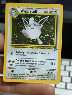 Erika's Vileplume 5/132 Gym Wigglytuff 19/130 Base Vintage Pokemon Card Lot WOTC - Image 4