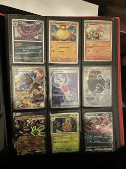 Pokemon TCG 9-Card Lot Lycanroc 166, Probopass 096 illustration Rares - Image 2