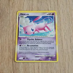Mew 15/132 D&P Secret Wonders Pokemon Card Holo Foil Rare Swirl LP - Image 1