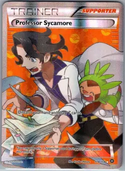 Professor Sycamore 114/114 XY - Steam Siege - Pokemon Card - NM - Image 1