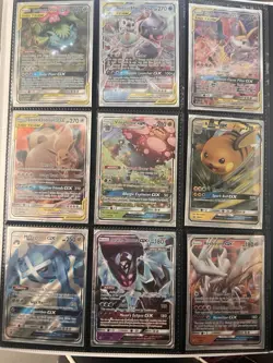 Pokemon Card Collection Binder Lot GX EX V VMAX Tag Team Full Art Gold Rare - Image 4