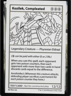 Kozilek, Compleated S Mystery Booster 2 Playtest Cards 221/254 LP - Image 1