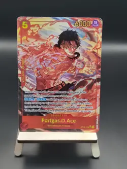 Portgas.D.Ace (Alternate Art) - OP16-118 - One Piece OP-16: The Time to Battle - Image 1