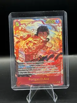 Bandai One Piece Portgas D. Ace OP16-118 Special Alt Art Foil - Image 1