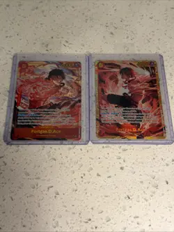 One Piece TCG - The Time Of Battle - Portgas D Ace - OP16-118 SEC Alt Art & SEC - Image 1