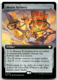 Moxite Refinery (Extended Art) #37 (NM) Edge of Eternities EOC Magic MTG - Image 1