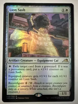 Lion Sash Kamigawa: Neon Dynasty Foil - Image 1
