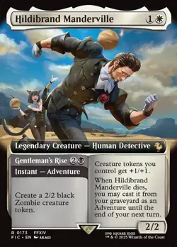 Hildibrand Manderville // Gentleman's Rise 173 - NM - Final Fantasy Commander - - Image 1