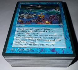 Vintage MTG Magic the Gathering Fallen Empires 79 card lot Never Played - Image 2