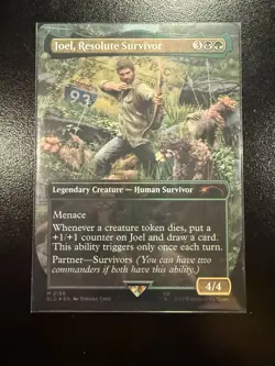 Joel, Resolute Survivor (Rainbow Foil) Secret Lair Drop Foil - Image 1