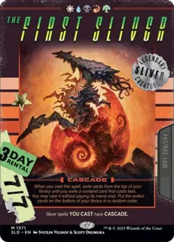 MTG English The First Sliver (1371) NM Foil Secret Lair - Image 1