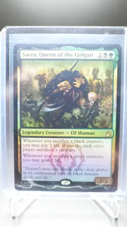 Savra, Queen of the Golgari (Foil) 218 MTG: Ravnica Remastered - Image 1
