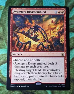 x1 NM - Avengers Disassembled MTG Marvel Super Heroes - Image 1