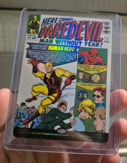 MTG - Daredevil, Man Without Fear - Marvel - #398 - Comics Showcase Foil - Image 2
