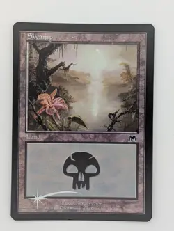 Swamp (341) *Foil* - LP - Onslaught - MTG - Image 1