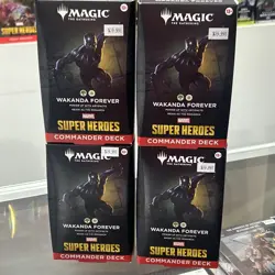 Marvel Super Heroes Commander Deck Wakanda Forever MTG New Black Panther MTG TCG - Image 3