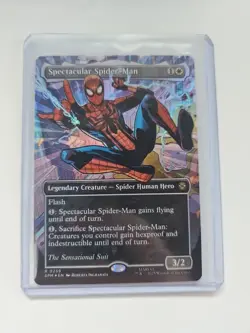 Spectacular Spider-Man (0239) (Borderless) (Textured Foil) Marvel's Spider-Man - Image 1