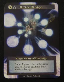 Sorcery Contested Realm Arthurian Legends ARCANE BARRAGE Air - Image 1