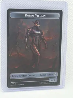 Hero/Robot Villain Double-Sided Token (FOIL) Marvel Super Heroes 0003/0020 - Image 2