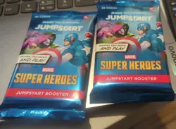Magic the Gathering Marvel Super Heroes Jumpstart Booster Packs (2 Packs) - Image 1