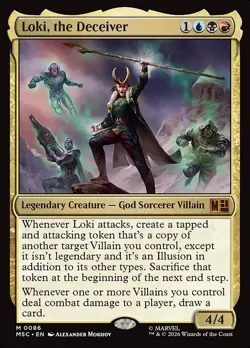 MTG Loki, the Deceiver [MSC] SURGE FOIL #86 PRESALE - Image 1